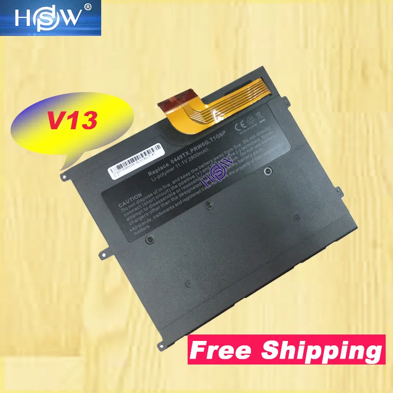 HSW ноутбук батарея 0NTG4J 0PRW6G 0449TX PRW6G T1G6P для DELL Vostro V13 V13Z V130 V1300
