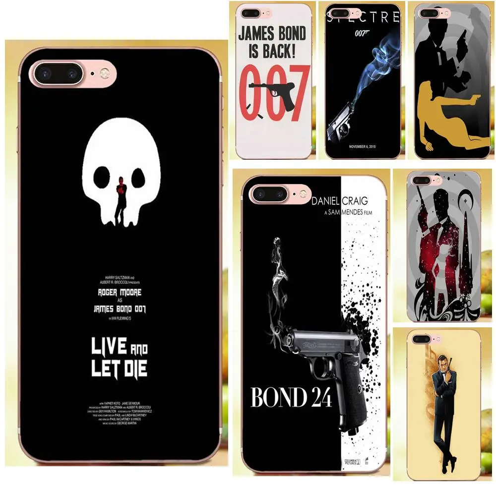 007 James Bond Skyfall мягкий чехол для мобильного телефона Samsung Galaxy Note 2 3 4 5 8 9 S3 S4 S5 S6 S7 S8 S9 mini