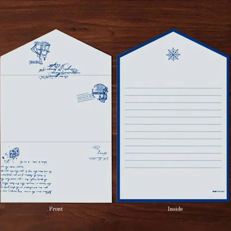 4 шт./компл. винтажные конверты Пригласительные открытки Счастливого Рождества