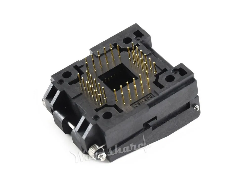 

Yamaichi IC Test & Burn-in Socket, for PLCC44 package Pitch: 1.27mm