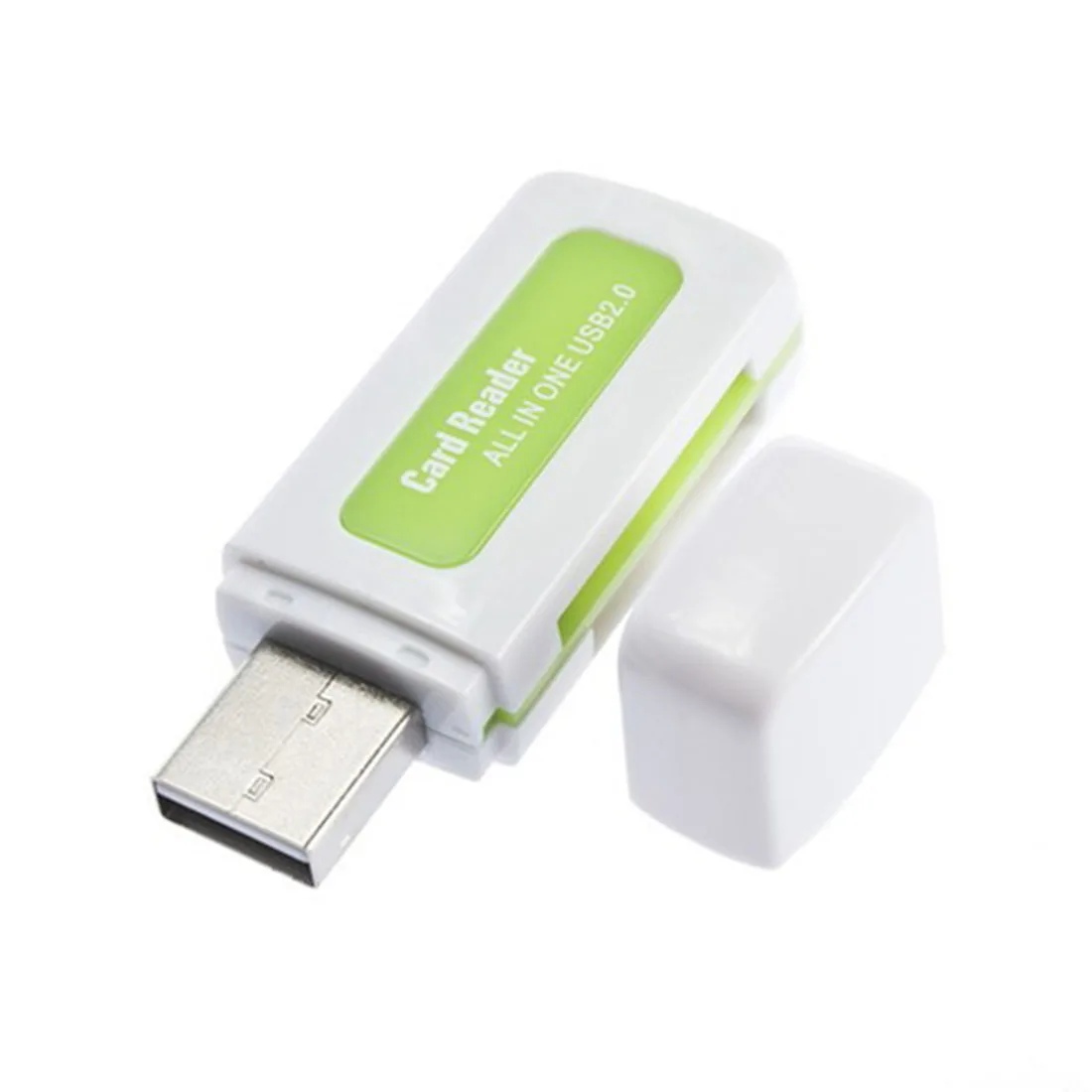 Etmakit адаптер памяти USB 2 0 4 в 1 устройство для чтения карт M2 SD MS TF случайный цвет|card