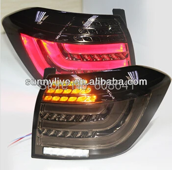 

For TOYOTA Kluger Highlander 2012-2013 year LED Back Lamp Smoke Black