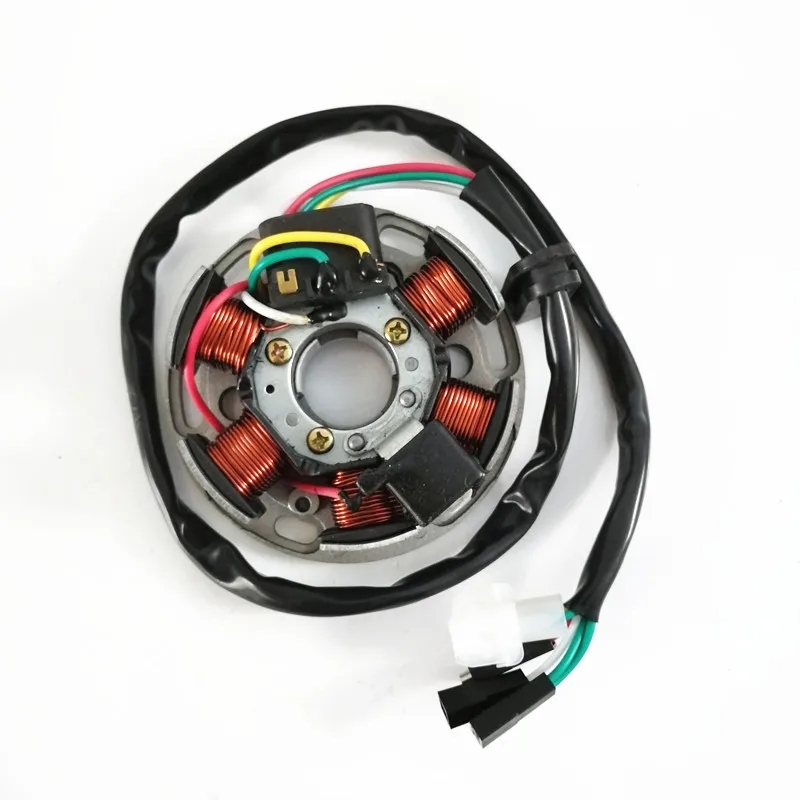Генератор статора пластина генератора магнитная катушка для Yamaha AM6 KTM Derbi Aprilia Keeway TX HM RS50 RX50 MX50 RS RX MX 50 DT XTM