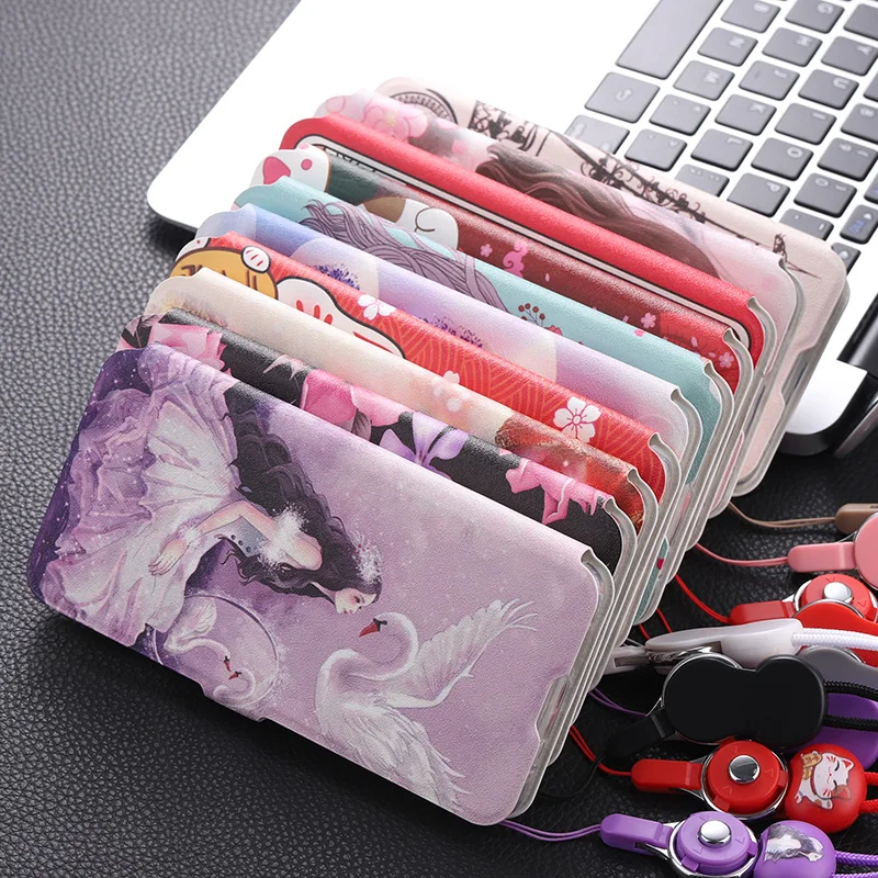 Чехол-книжка для Xiaomi Redmi 7A из искусственной кожи с рисунком бумажником K20 Pro Mi 9T |