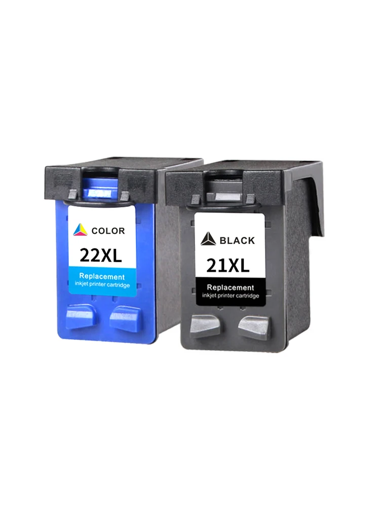 1BK AND 1COLOR Высокая емкость чернильных картриджей для HP21 22 для 21XL 22XL F380 F2100 F2110 F2240 F2280 F2250 F4100 3915 - Цвет: 1BK AND 1COLOR