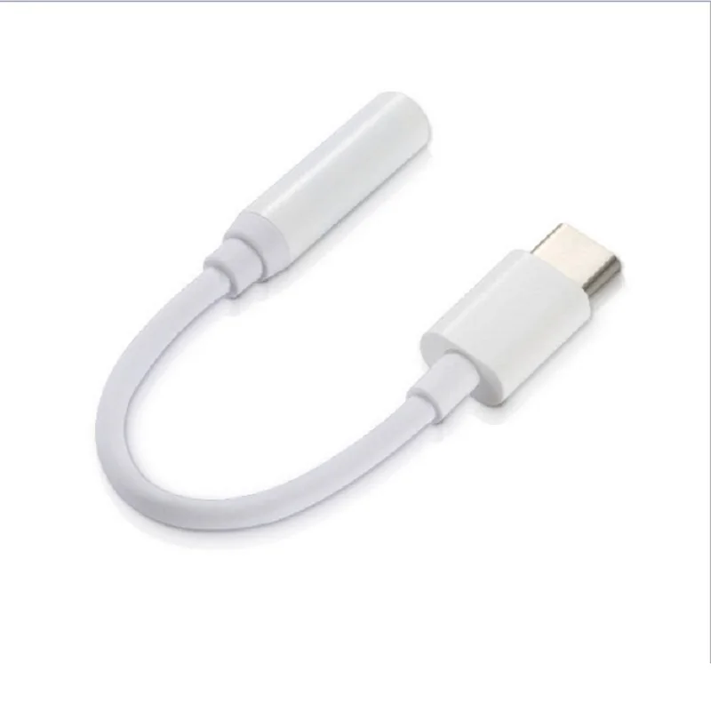 Аудиокабель USB Type C на 3 5 мм адаптер для наушников типа аудиокабель AUX динамика Xiaomi