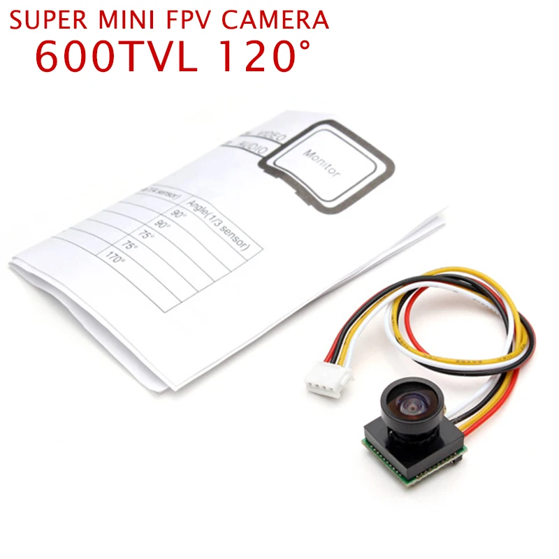 Супер Мини Камера 600TVL/1000TVL/1200TVL FOV120/150/170 градусов Широкий формат PAL/NTSC 1/4 CMOS 2,8 мм объектив 3,3-5 V FPV Камера