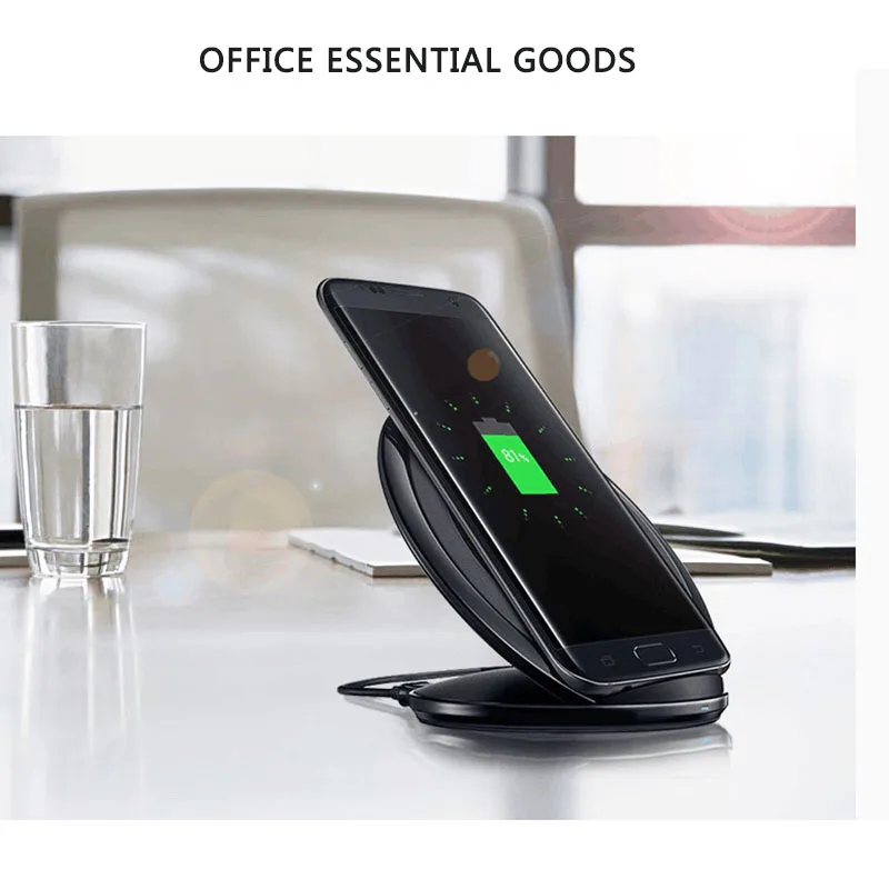 Беспроводное зарядное устройство для iphone xs max xr 8 9 В 1 67 А 5 быстрая зарядка samsung galaxy