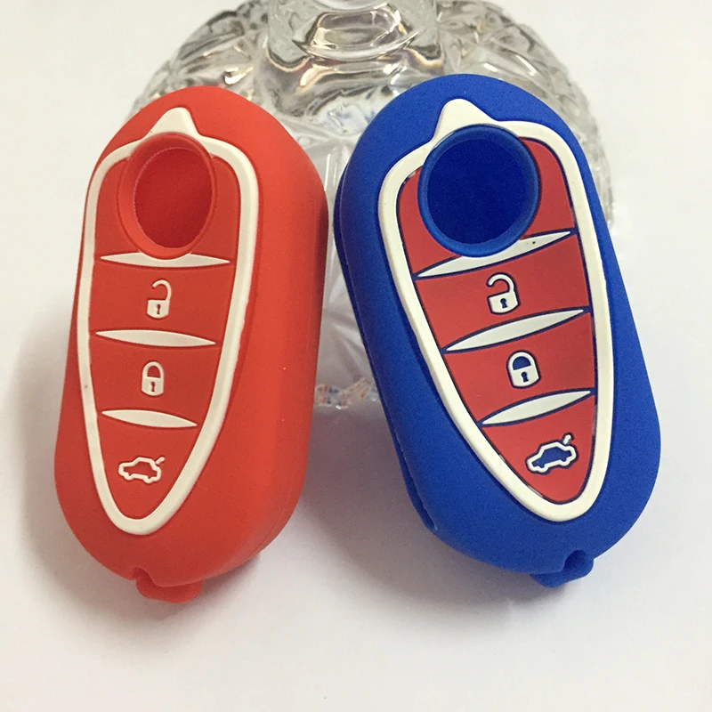 car accessories Silicone Car key cover Case For Alfa Romeo Mito Giulietta 159 GTA remote stickerl Fob case | Автомобили и