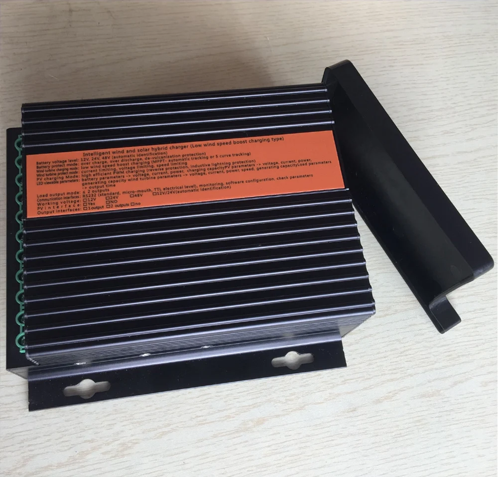 

FLTXNY maglev wind generator vertical 400w 600w 1000w 12v 24v 48v with hybrid MPPT controller for home
