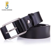 fajarina all match design high quality cowhide leather belts for men retro style mens casual cowskin cover buckle belt n17fj507