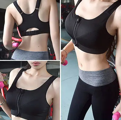 

Hot Women Workout Tank Tops Fitness Seamless Racerback Bra Padded Gym Sport Ladies Stretch Silm Shapers