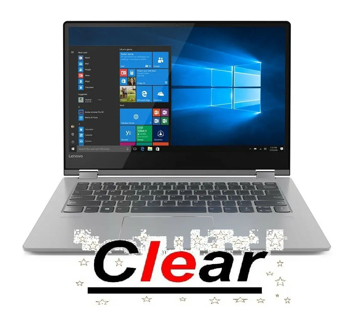 2 шт. Ультрапрозрачная Защитная крышка для экрана 14 &quotLenovo Yoga 530 (14) в 1 ноутбука| |