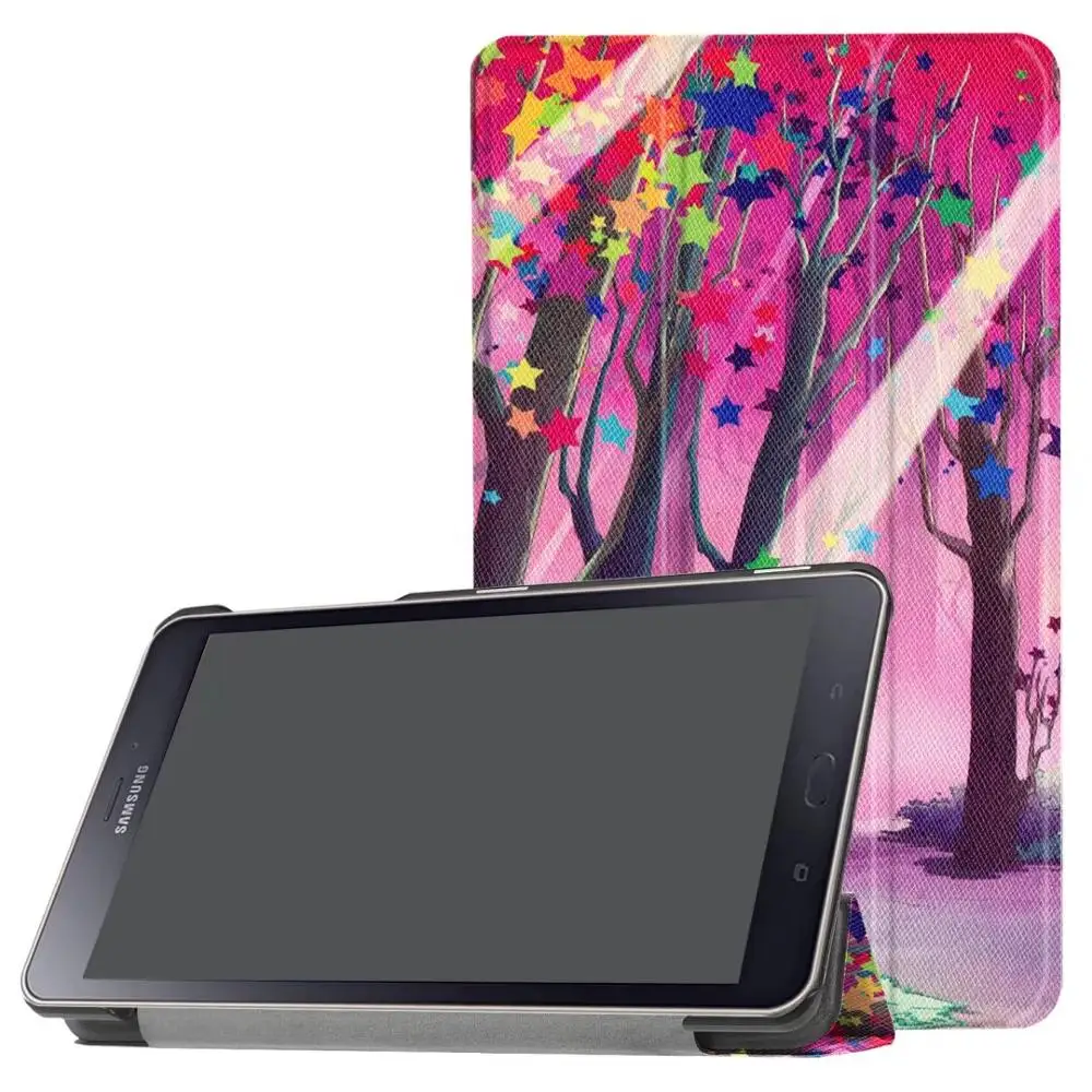 NO11 Чехол для Samsung Galaxy Tab A 8,0 T380 T385 8,0 дюймов чехол для планшета из искусственной кожи раскладной флип-чехол с подставкой - Цвет: NO11