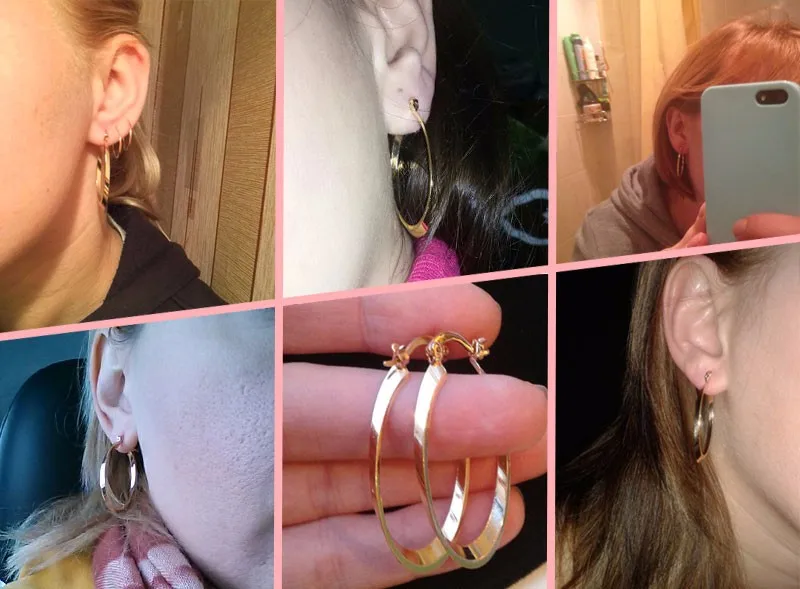 MOLIAM Очаровательная Женская Серьги г. модная застежка-защелка античные кубические Серги-Обручи из циркония серьги высокого качества ювелирные изделия MLE408