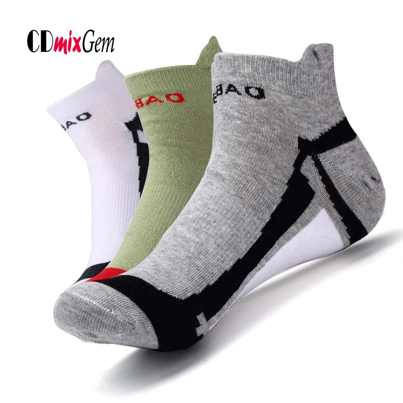 3 pairs = 1 лот новый мужской весной и summer спортивные носки мужчин короткий ствол