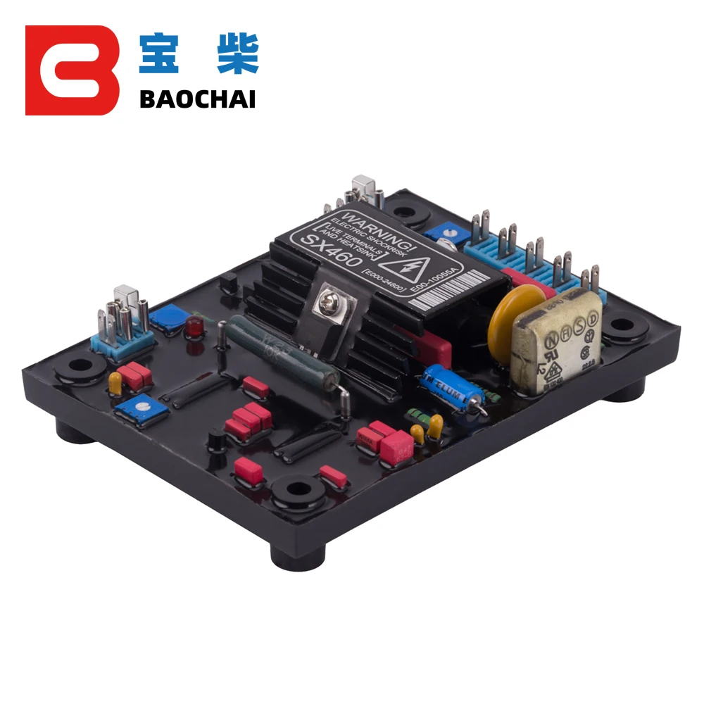 Новый AVR SX460 дизельный генератор бесщеточный ac красный мягкий клей авто регулятор