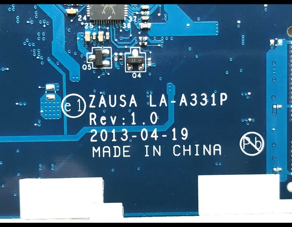 Высокое качество FRU: 90003533 для Lenovo Ideapad S415 материнская плата ноутбука ZAUSA LA-A331P A4-5000 1G
