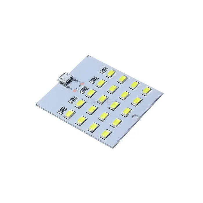 20 LED лампочек Светодиодная панель USB мобильное освещение аварийное | Игрушки и