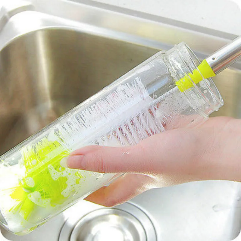Новинка 2017 длинная щетка для очистки бутылок домашнего пивоварения с длинной