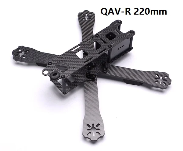 with QAV-R 220 Защитной крышкой Robocat 270 QAV250 X220 QAV-R 220 мм Nova 235 мм F3 Контроллер полета Acro RS2205 2300kv 3-4 s двигатель 20A программа BLHeli-s ESC 5045 - Цвет: with QAV-R 220
