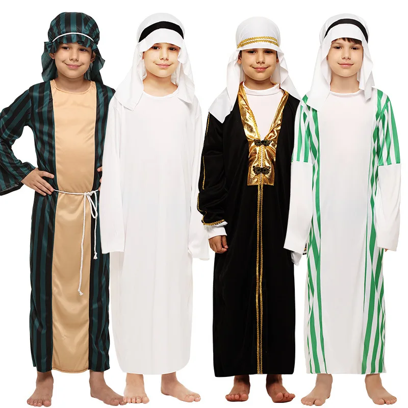 Вечерние костюмы Purim для детей в арабском стиле Костюм на Ближнем Востоке