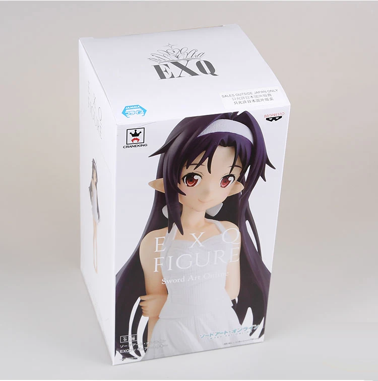 Японское аниме Sword Art Online оригинальная коллекция Banpresto EXQ фигурка конно