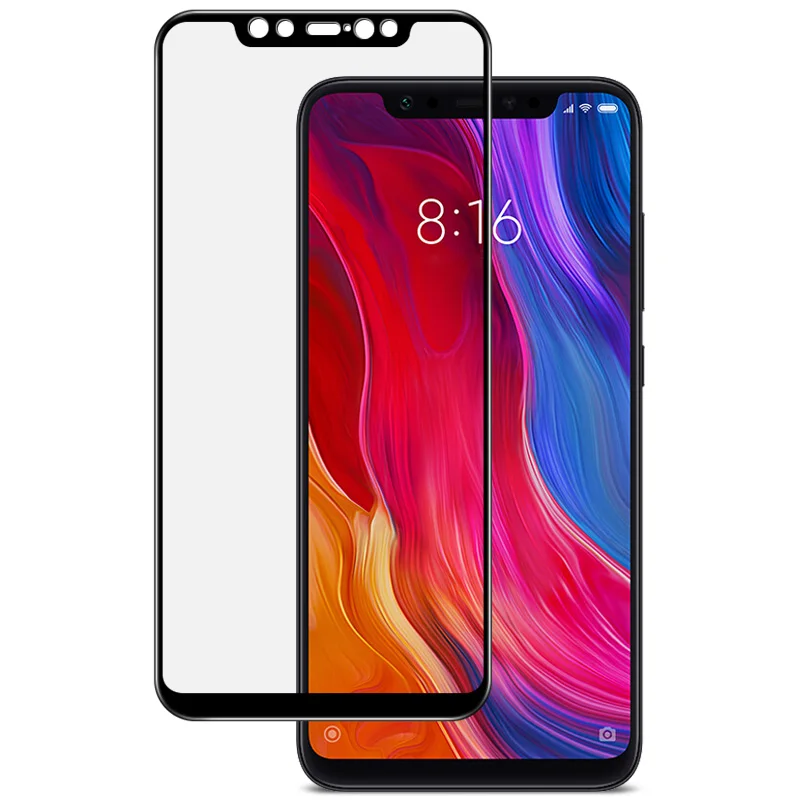 Imak Pro+ полноэкранный клей защитное закаленное стекло для Xiao mi 9 mi 8 mi 8 Se Lite Pro Explorer 2.5D изогнутое Олеофобное