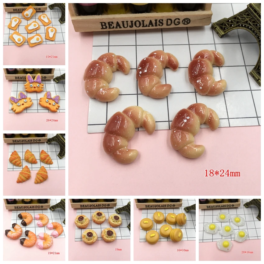 Новое поступление восхитительный Миниатюрный Хлеб для рукоделия скрапбукинга