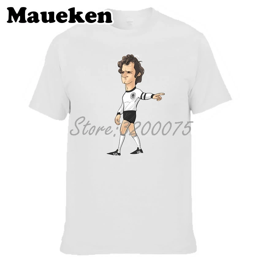 Мужская футболка с принтом императора Франца Беккенбауэра 5 Der Kaiser Германия