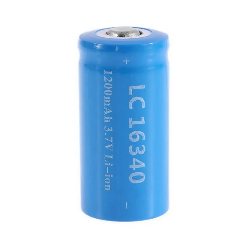 3 7 V 1200MAH 16340 аккумулятор литий ионный Емкость Сменные литиевые