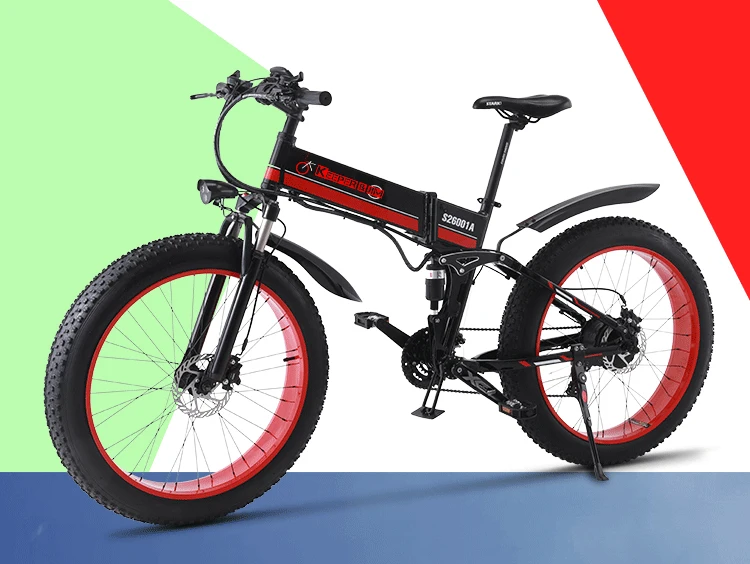 E bike1000W электрический ATV Снегоход горный велосипед электрический велосипед алюминиевый складной электрический велосипед