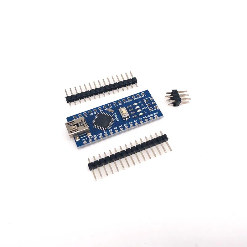 Diy Board Nano 3,0 контроллер совместим с arduino nano CH340 USB драйвер с кабелем NANO V3.0 ATMEGA328P - Цвет: Diy Board