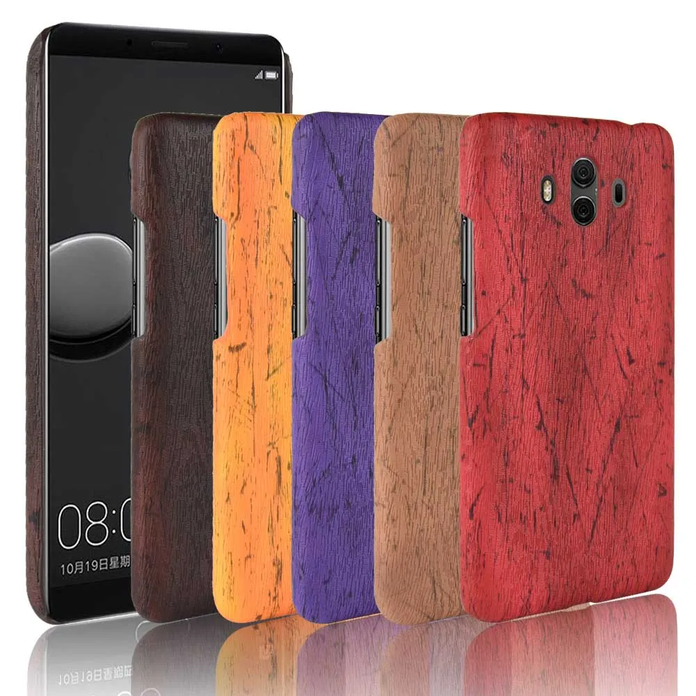 

SUBIN New phoneCase For Huawei Mate 10 mate10 Mate X ALP-AL00 Retro wood grain Mobile phone Back Cover Phone Protective Case