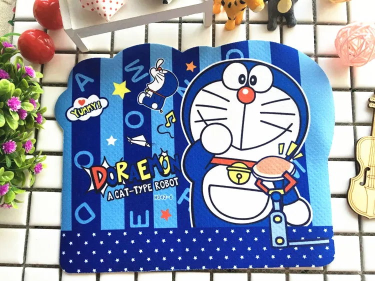 see chart IVYYE Doraemon Melody модные портативные настольные коврики колодки для хранения ПВХ мультфильм столовые приборы еда Ланч дома для женщин девочек Новинка - Цвет: see chart