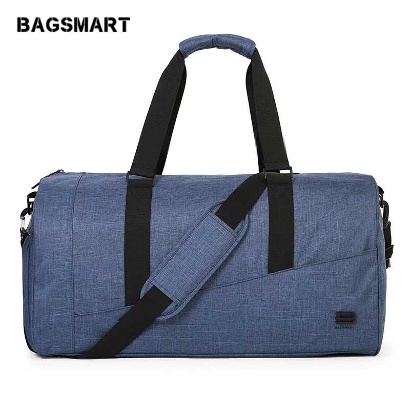 Дорожная сумка BAGSMART Большая вместительная для ручной клади нейлоновая