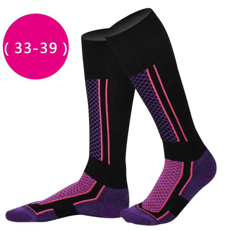 New High Quality Men Women Outdoor Sports Skiing Socks Cotton Towel Bottom Climbing Camping Hiking Men's Sport | Спорт и
