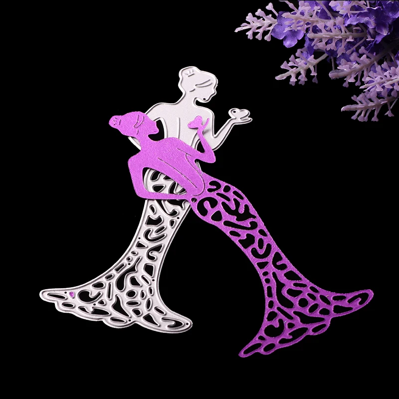 ABOOM 1PC Sexy Lady Woman Metal Cutting Dies Scrapbook Card Paper Album Craft Decorative Embossing Folder Invitation Making | Дом и сад