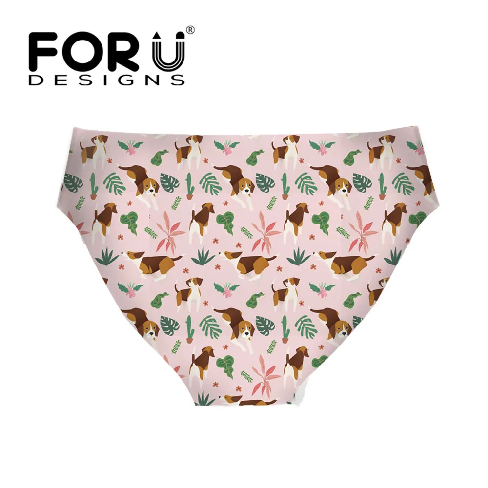 FORUDESIGNS стильные женские бесшовные трусики брендовые для женщин тропические