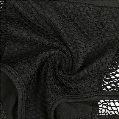 2018 женский сетчатый комплект бикини с высокой талией купальник монокини из 2