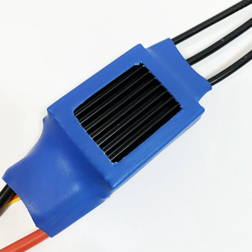 BJT 125A ESC Бесщеточный Регулятор скорости двигателя с 5А/5В BEC для вертолета с фиксированным крылом на радиоуправлении UBEC125A