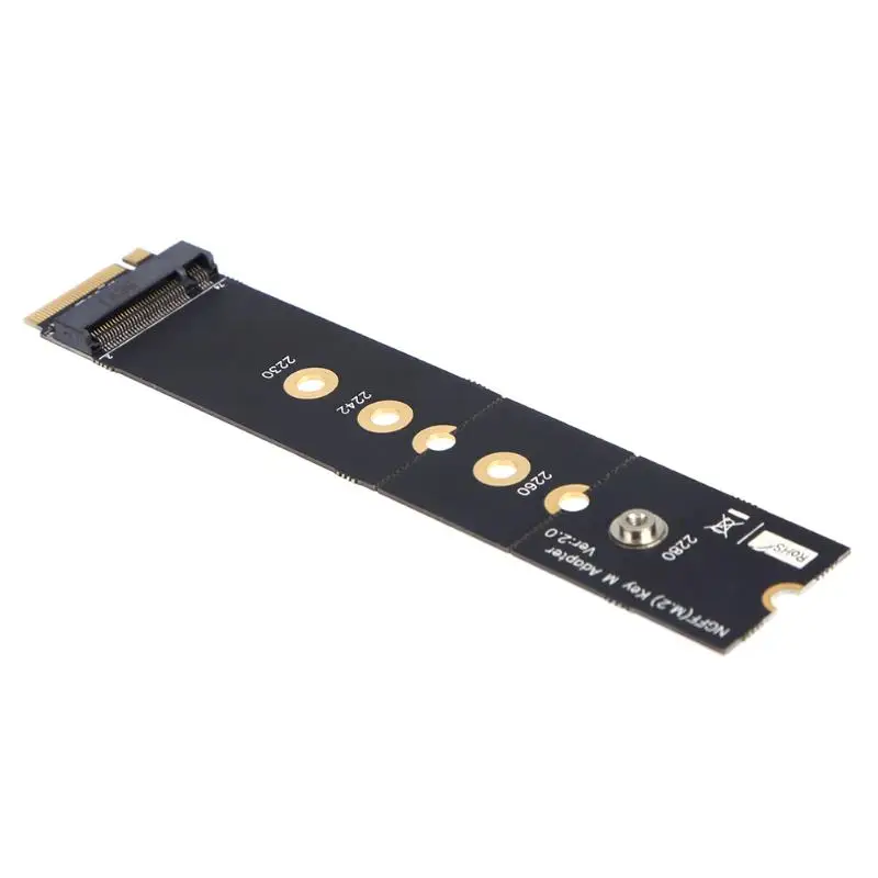 Гибкий PCI-E PCIE PCI Express к M.2 NGFF M Key удлинитель адаптер Riser плата расширения конвертер с M2 винты