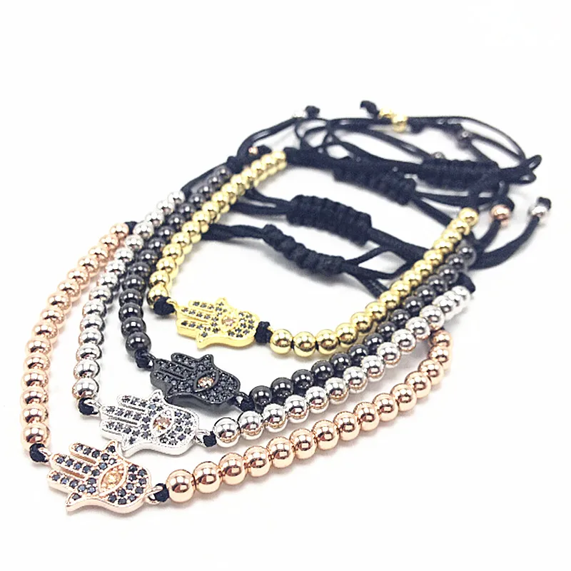Мужской браслет макраме цвета шампанского 1 шт.|bracelet braided|macrame bracelethamsa bracelet |