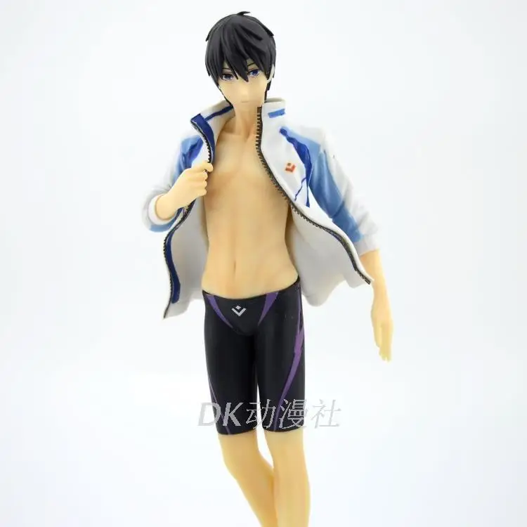 22 см аниме бесплатно! Iwatobi Swim Club Haruka Nanase Тачибана Макото 1/8 ПВХ фигурка