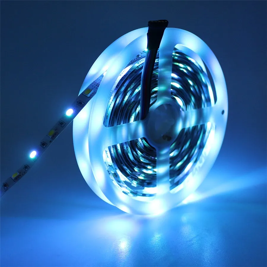 5050 RGB светодиодный лента 5 м 60 светодиодный s/M RGBW RGBWW 5050 светодиодный лента 12 В RGB+ белый RGB+ теплый белый светодиодный лента декорации с лентой освещения