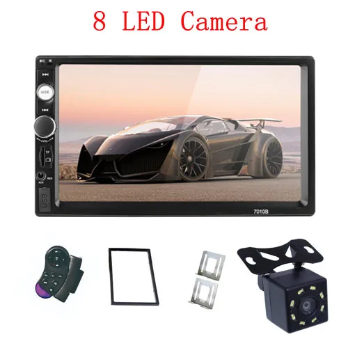G Mirror Link 2 din 7 'Автомагнитола с сенсорным экраном MP5 SD/FM/USB/AUX/Bluetooth автомобильная аудиосистема для камеры заднего вида дистанционное управление - Цвет: G