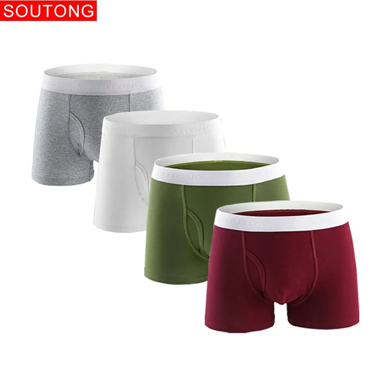 group 18 Soutong, мужское нижнее белье, боксеры, шорты, хлопок, мягкие, Cueca, боксеры для мужчин, Masculina, боксеры, Homme calzoncillos, трусы, мужское нижнее белье, st62 - Цвет: group 18