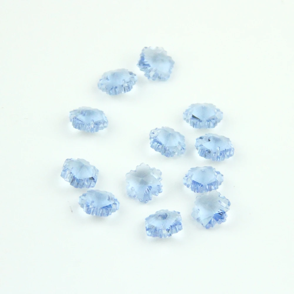Горячая Распродажа модные 14 мм Lt сапфировые хрустальные снежные цветы бусины в 2