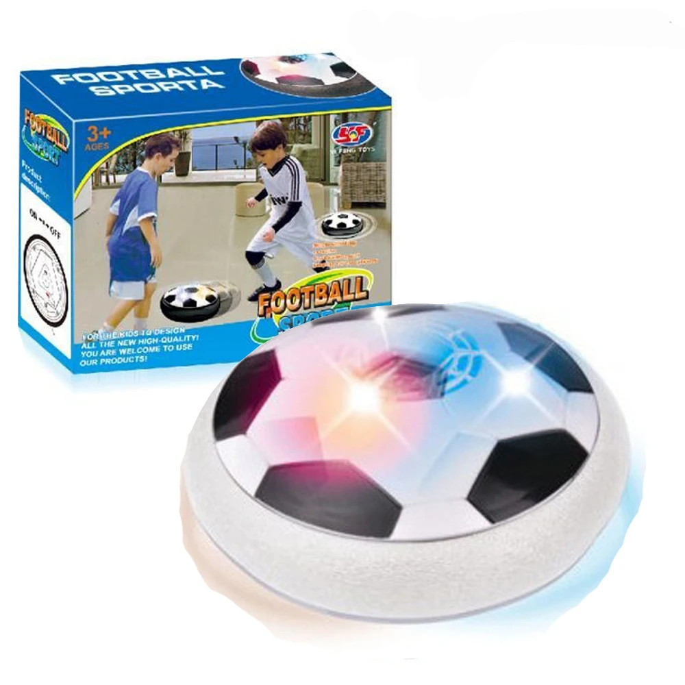 2018 new Hovering Football Game Toy Kid Chidren Gift Funny Flashing Ball Toys Air Power Soccer Balls Disc Gliding Multi-surface | Спорт и
