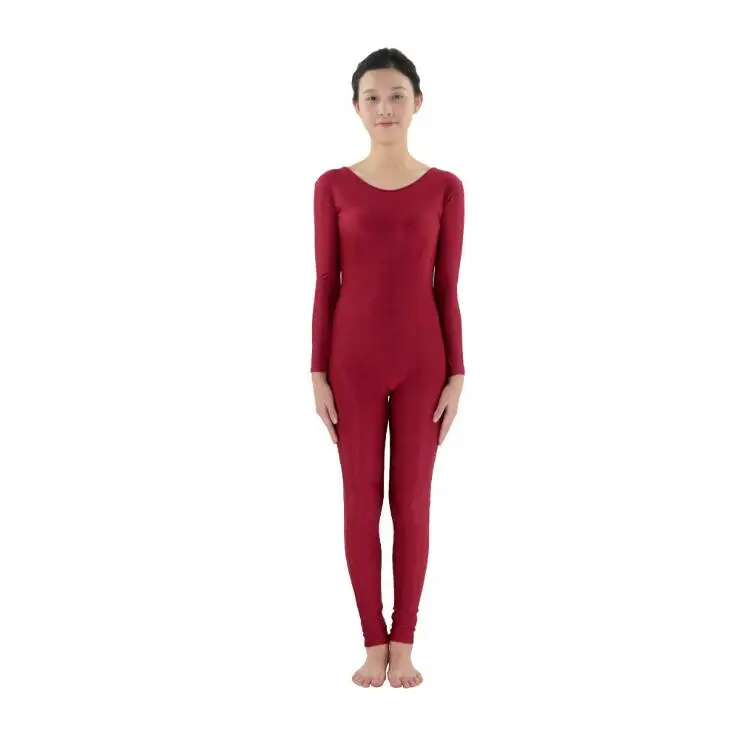 Colour 16 Спандекс Zentai обтягивающий комбинезон унисекс Zentai костюм боди костюм для женщин трико лайкра Одежда для танцев - Цвет: Colour 16